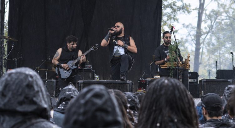 Recreación de una vista distante del escenario de Usmetal