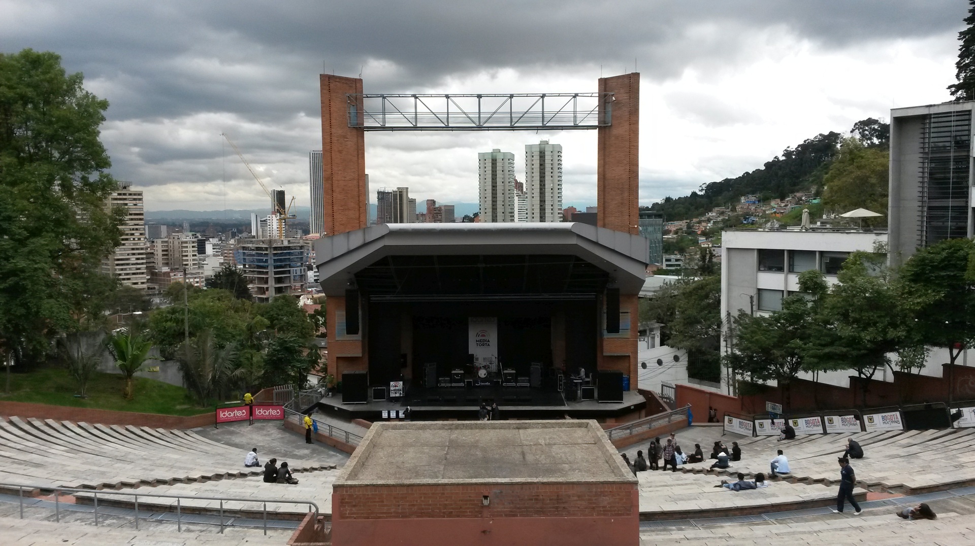 La Media Torta de Bogotá en una fotografía de archivo de 2015