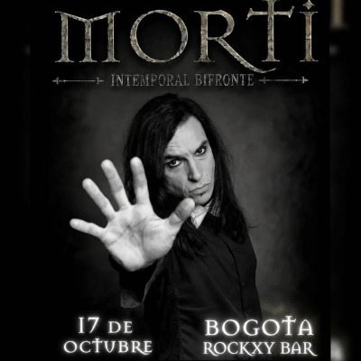 Afiche de Morti en Bogotá, 17 de octubre de 2026, Rockxy Bar